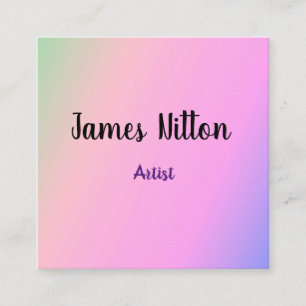 D'APPEL TEXTURE JAUNE ROSE BLEU CARTE DE VISITE ABSTRAIT