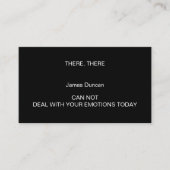 D'APPEL UNE CARTE DE VISITE "CÂLIN" (Devant)