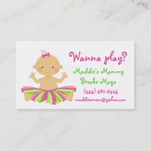 D'appel Voulez jouer ? Carte de playdate de maman pour la