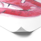 Dapper Animal | Roze olifant in eierassen Poster (Hoek)