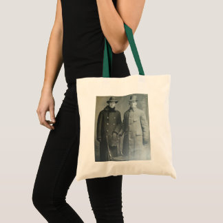 Dapper Brothers in Overjassen RPPC B & W Foto Afbe Tote Bag
