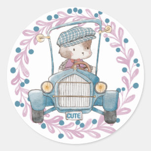 Dapper Cat in de Sticker