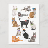 Dapper Cats Briefkaart (Voorkant)