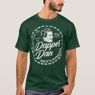 Dapper Dan Pomade White bedroefd T-shirt