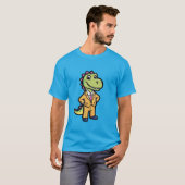 Dapper Dinosaur en T-shirt costume (Devant entier)