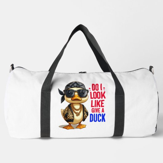 Dapper Duck Donning Shades and Bandana Plunjezak (Voorkant)