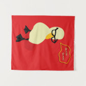 Dapper Duck Wandkleed (Voorkant (horizontaal))