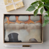 Dapper Ducks: Decoupage-papier op basis van kledin Tissuepapier (Geschenk)