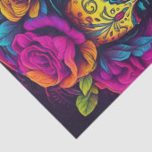 Dapper Ducks: Decoupage-papier op basis van kledin Tissuepapier (Detail)