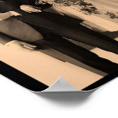 Dapper Frankenstein Wedding Day - Monster Halowee Poster (Hoek)