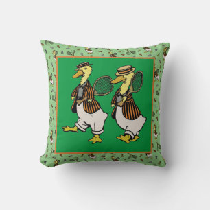 DAPPER GEEFT groen Kussen