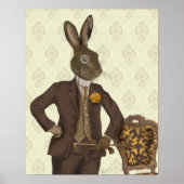 Dapper Hare Poster (Voorkant)