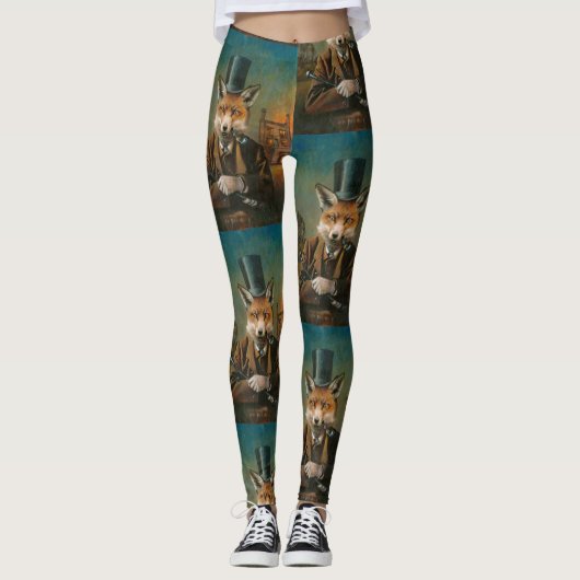 Dapper Leggings de Fox victorien (Devant)