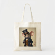 Dapper Mouse Canvas tas