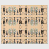 Dapper paaswrappingspapier cadeaupapier (Vlak)