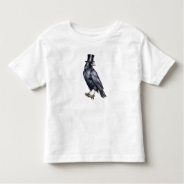 Dapper Raven in bloei Kinder Shirts