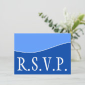 Dapper, Simple & Basic "R.S.V.P." Carte (Debout devant)
