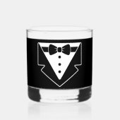 Dapper Sips – Verre à cocktail Smoking (Recto)