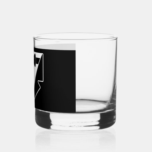 Dapper Sips – Verre à cocktail Smoking (Gauche)