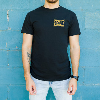 DAPPER Streetwear T-shirt met Vet Gedrukte Typogra