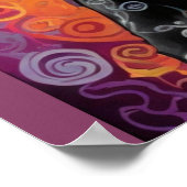 Dapper Sugar Skull: Dag van de Doden Poster (Hoek)