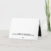 Dapper Wenskaart. Kaart (Achterkant)