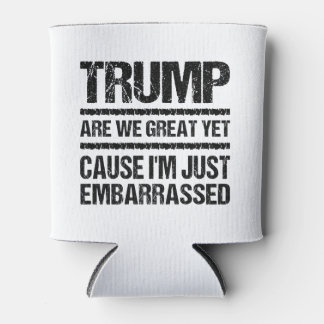 Dappere anti-Trump-verklaring - Zijn we nu al gewe Blikjeskoeler