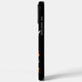 Dappere brandweerman 's nachts omringd door vlamme Case-Mate iPhone case (Achterkant / Links)