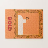 Dappere Kaalkop Legpuzzel (Horizontaal)