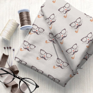 Dappere Katten Intellectueel #2 ID1073 Stof