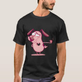Dappere laffe hond t-shirt (Voorkant)