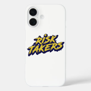 Dappere "Risiconemers" Motivatie iPhone 16 Hoesje