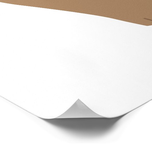 Dappere Stambeer Mooie Kinderkamer Poster (Hoek)