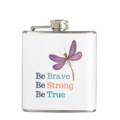 Dappere Sterke Ware Libel Heupfles (Voorkant)