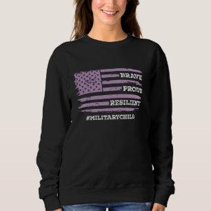Dappere Trots Stoere Militair Kind Militair kinder Trui