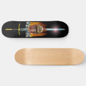 dapperheid en vuur skateboard (Horizontaal)
