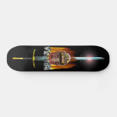 dapperheid en vuur skateboard (Horizontaal)