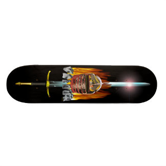 dapperheid en vuur skateboard