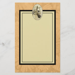 Dapple Gray Andalusië Horse Briefpapier