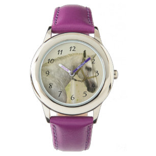 Dapple Gray Andalusië Horse Horloge