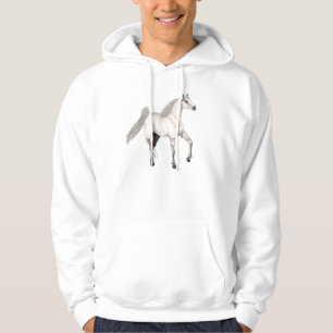 Dapple Gray Arabian Horse Hoodie