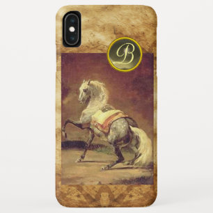 DAPPLED GRAY HORSE MONOGRAM iPhone XS MAX HOESJE