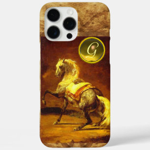 DAPPLED GRAY HORSE MONOGRAM iPhone 16 PRO MAX HOESJE