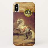 DAPPLED GRAY HORSE MONOGRAM Case-Mate iPhone CASE (Achterkant)
