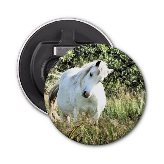 DAPPLED PONY BUTTON FLESOPENER (Voorkant)