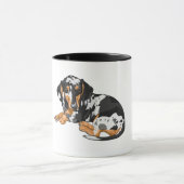 Dappy Dachshund Mug (Centre)