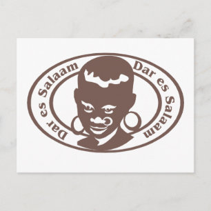 Dar es Salaam Stamp Briefkaart