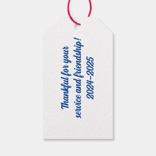 DAR Gift Labels Cadeaulabel (Achterkant)