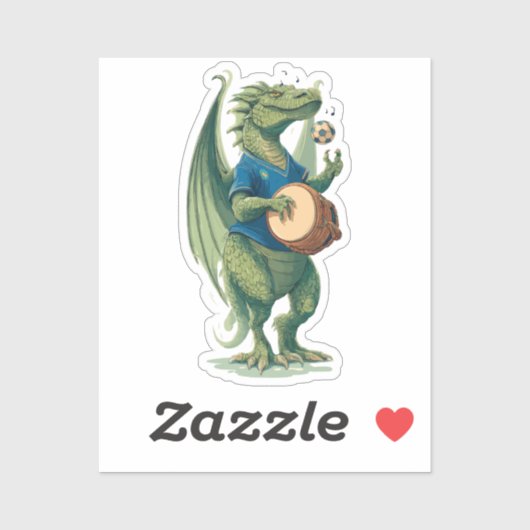 Darbuka Dragon Midfielder Sticker (Vel)