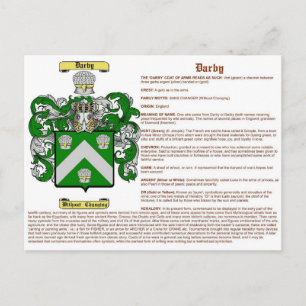 Darby (betekenis) briefkaart